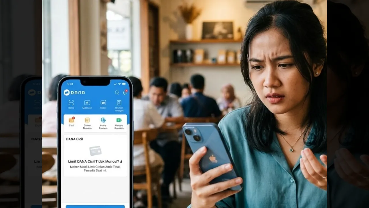 Limit DANA Cicil Tidak Muncul